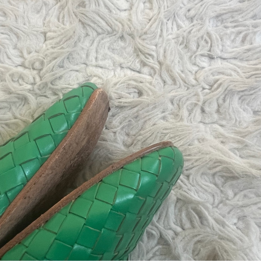 Freda Salvador Jada Square Flat Ballet Flat - Green - Picture 8 of 11